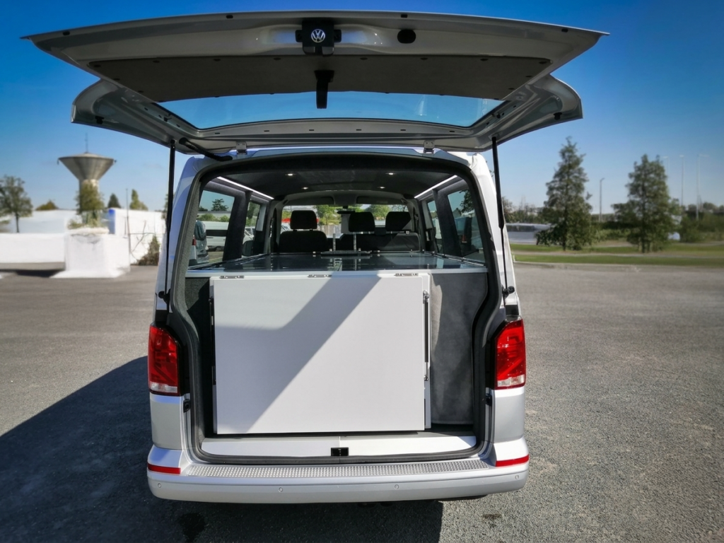 Volkswagen t6 aménagement ficus vue hayon